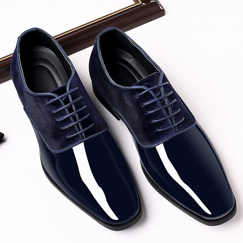 Men's Lightweight Leather Business Shoes | Elegant Formal Trendy