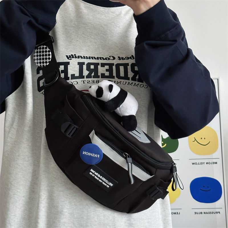 Men's Sport Chest Bag Large | Crossbody Sling Bag Fitness