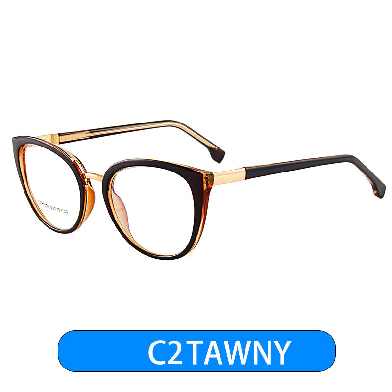 Retro Cat-Eye Blaulichtfilter Brille Damen | Computerbrille