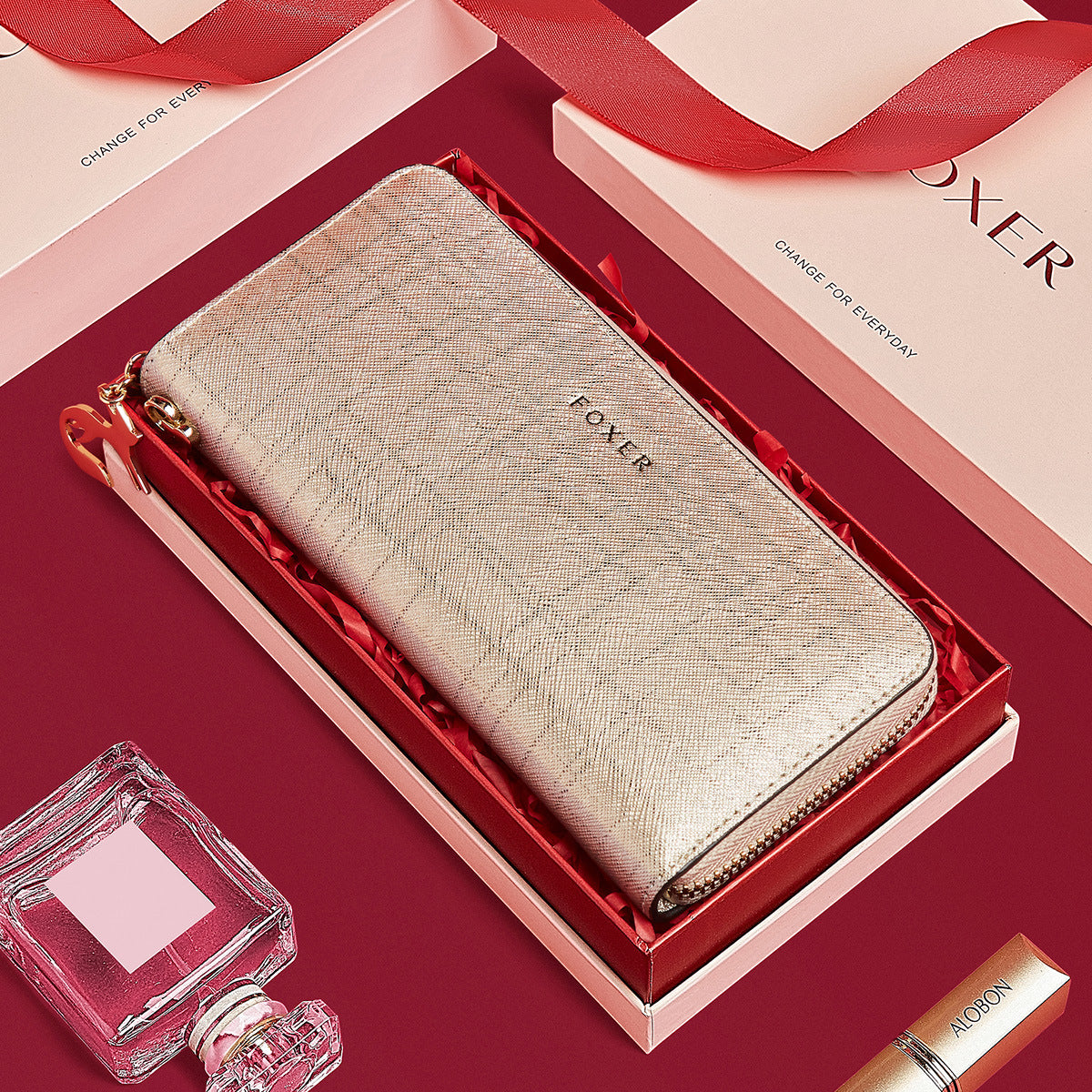 Women's Long Wallet Clutch | Many Card Slots Elegant Lightweight
