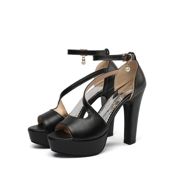 Women's Roman Sandals Block Heel | Comfortable Elegant Summer Shoes