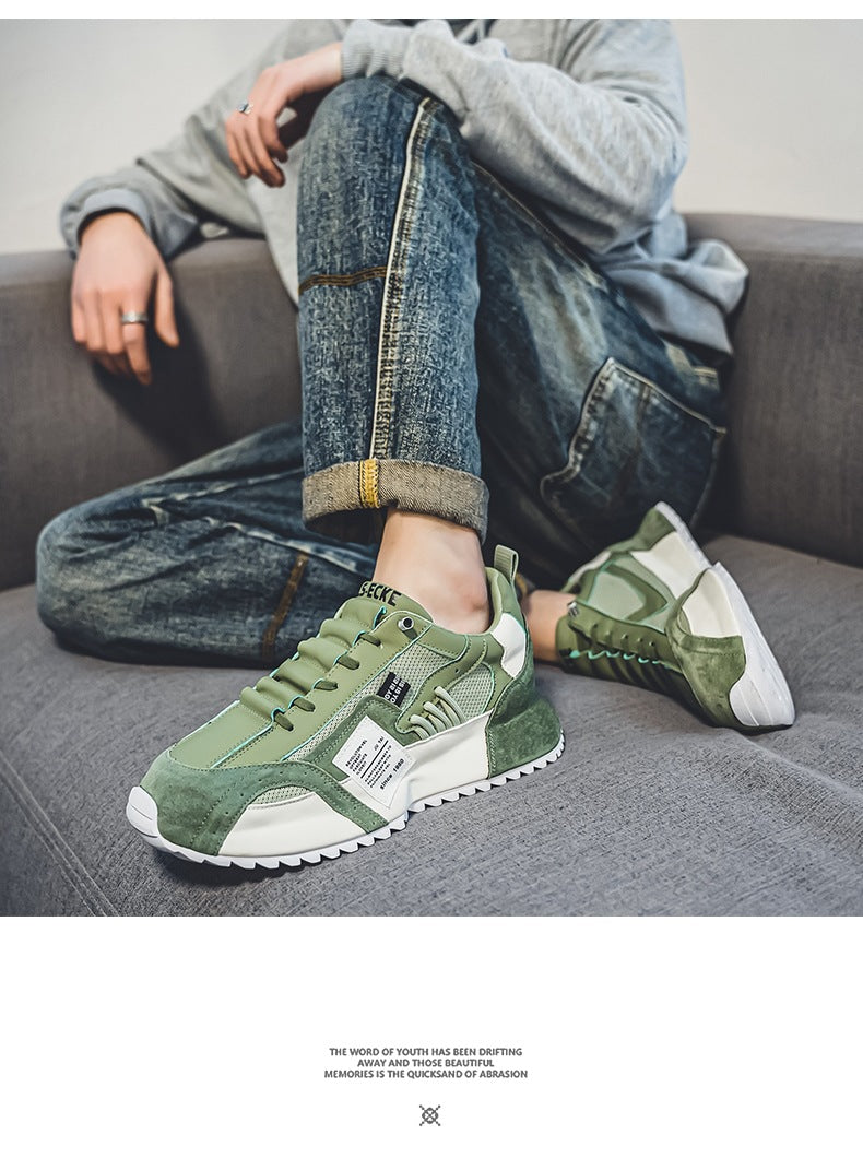 Men's sneakers with height-increasing thick sole | breathable non-slip