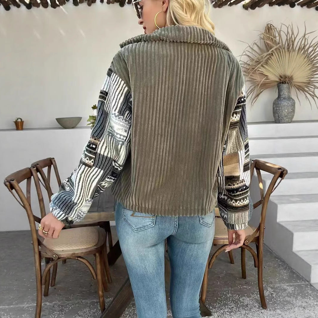 Women's Leisure Jacket | Fashionable Casual Transitional Jacket
