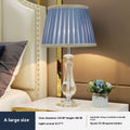 Crystal Table Lamp Dimmable with Remote Control Luxury LED