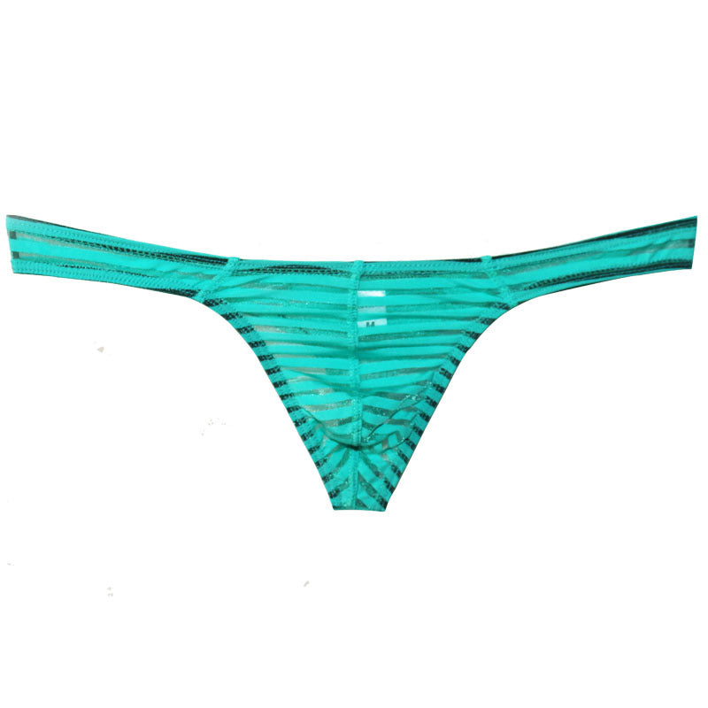 Men's T-String Underwear – Breathable Low-Waist U-Convex Briefs