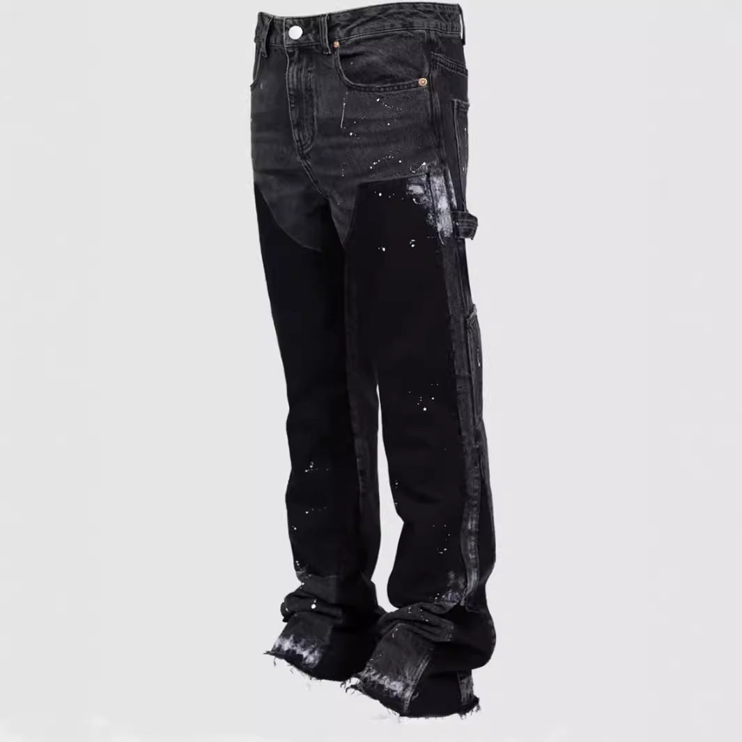 Men's Denim Work Pants – Durable Casual Jeans Work Trousers