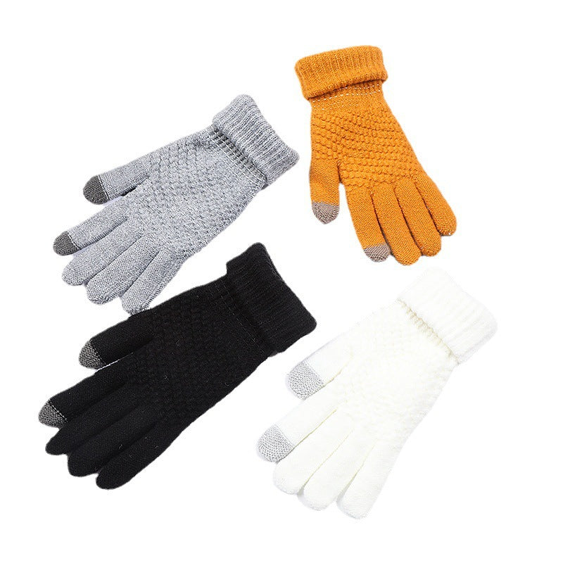 Herren & Damen Outdoor Touchscreen Handschuhe – Fleece Fahrrad Warm
