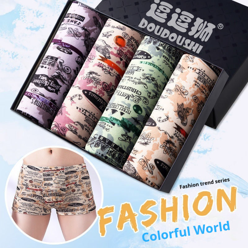 Herren Trend Boxer Briefs – Moderne Fashion Unterwäsche für Studenten