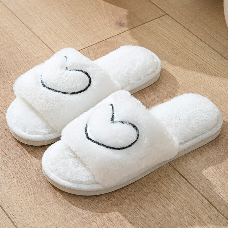 Plush Slippers for Women and Men | Couple Slippers Non-slip
