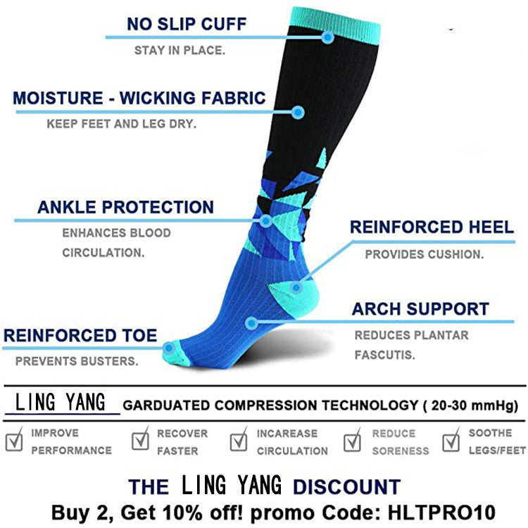Compression Socks Unisex Fitness Everyday | Pressure Socks Comfort