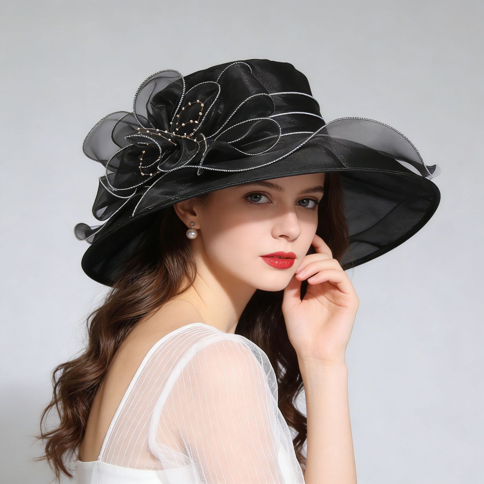 Women's Summer Hat with UV Protection – Breathable Mesh Sun Protection Hat
