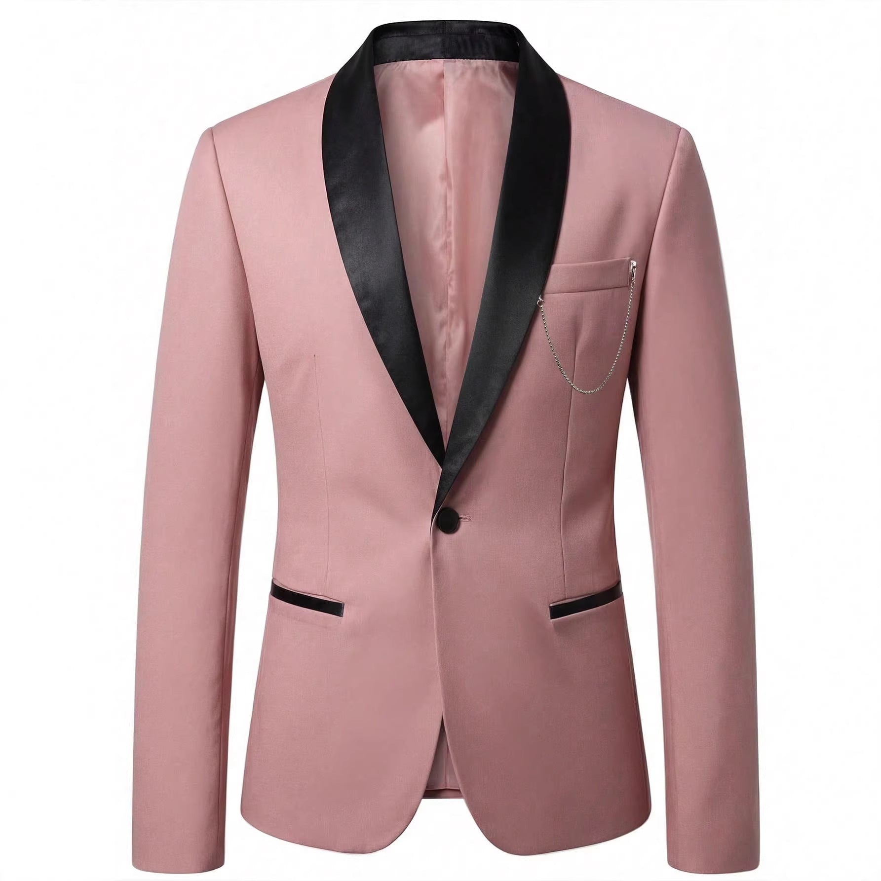 Men's Business Wedding Blazer – Elegant Suit Jacket for Groom