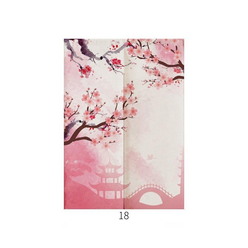 Japanese Noren Curtain | Ukiyo-e Modern Entrance Decor