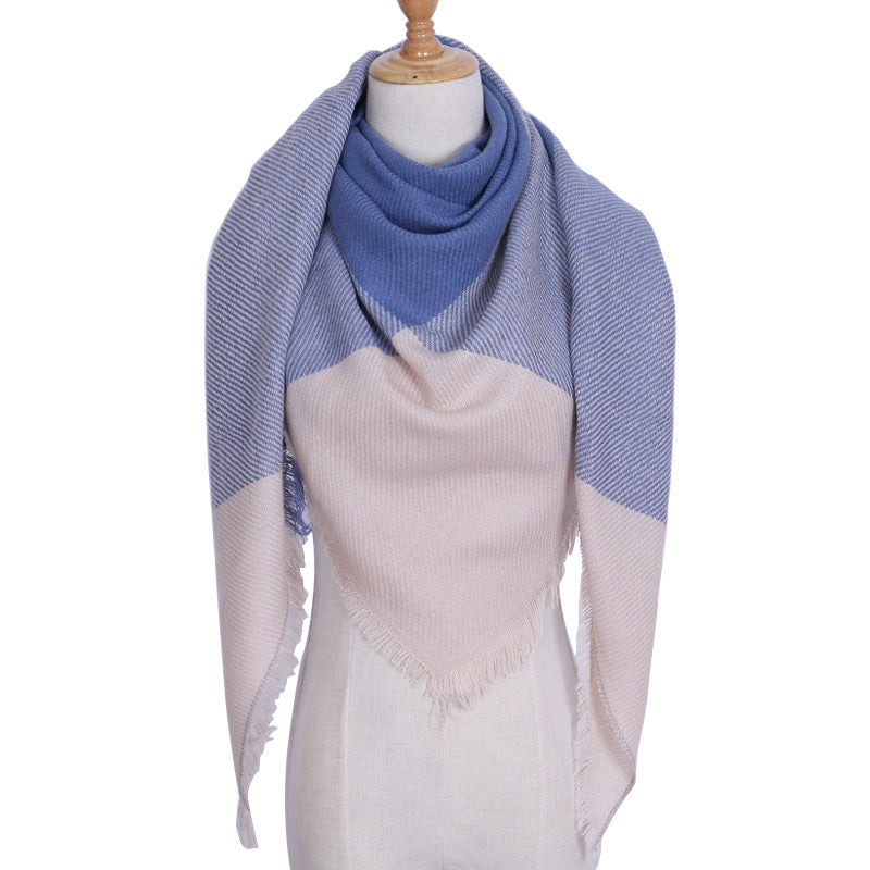 Damen Dreiecksschal Elegant | Herbst Winter Schal Stola