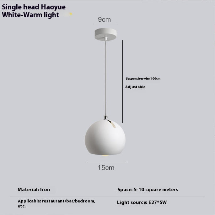 Modern Ball Table Lamp Luxury Design Bedside Lamp