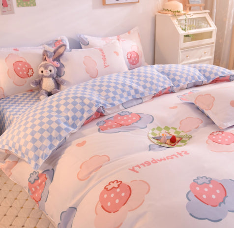 Summer Duvet Cover Set | lightweight cooling breathable washable