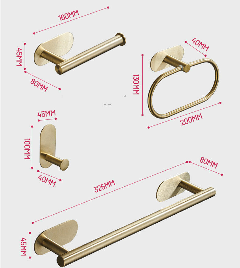 Towel Holder Wall | Bathroom Holder Modern | Towel Bar Elegant