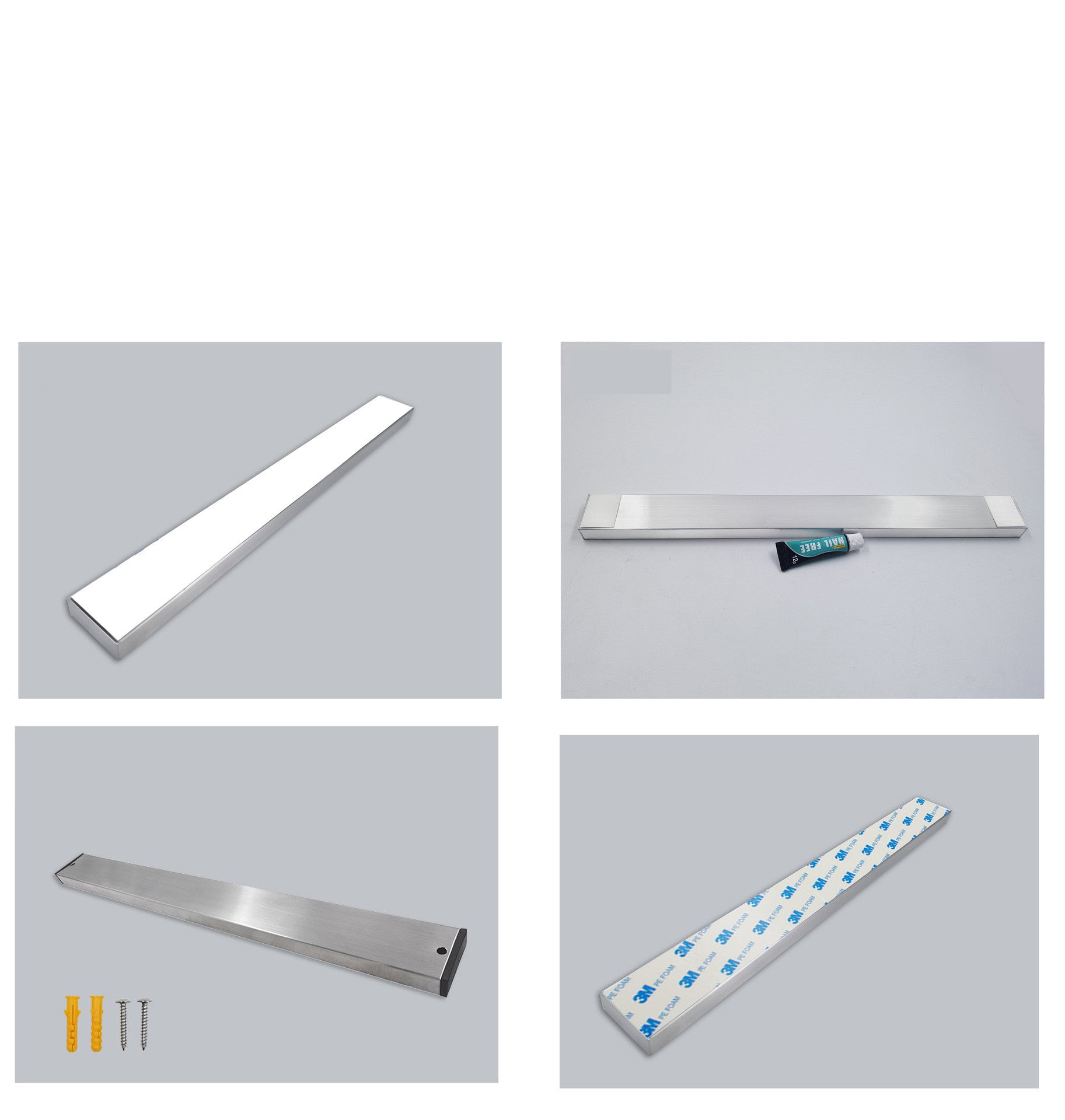 Magnetic knife strip | Knife holder wall kitchen stainless steel