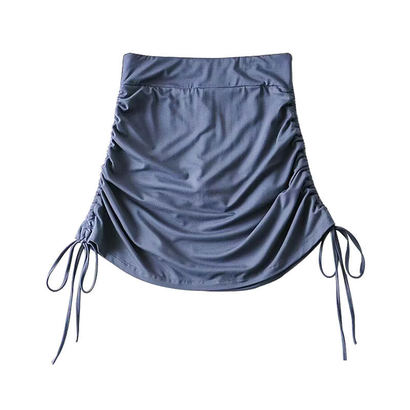 Sexy Damen Rüschen Minirock | Wickelrock mit Bindeband