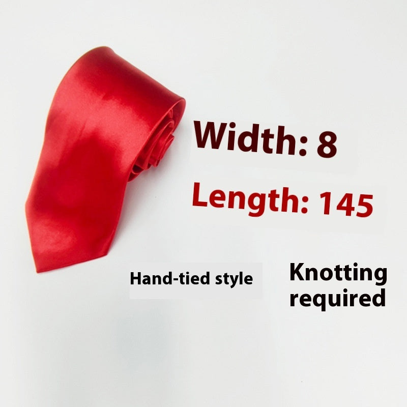 Herren Krawatte schwarz 8cm elegant klassisch Business Stil