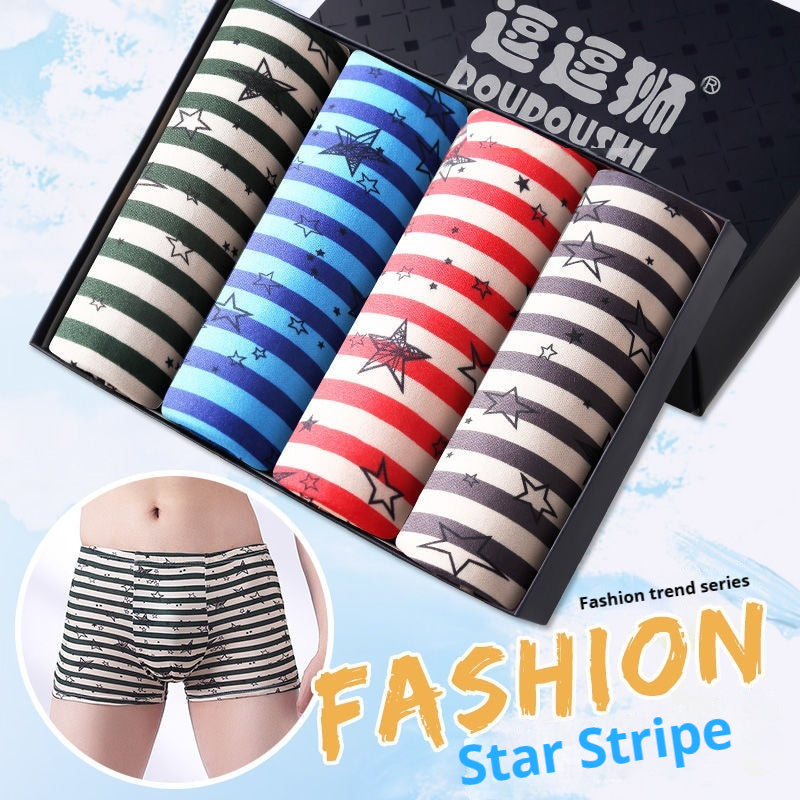 Herren Trend Boxer Briefs – Moderne Fashion Unterwäsche für Studenten