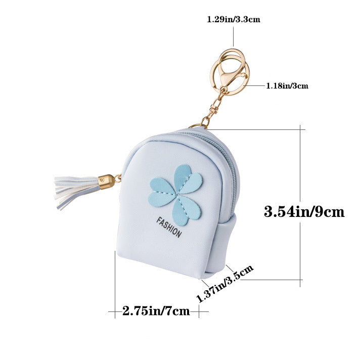 Women's Coin Purse small cute Korean faux leather trendy chic