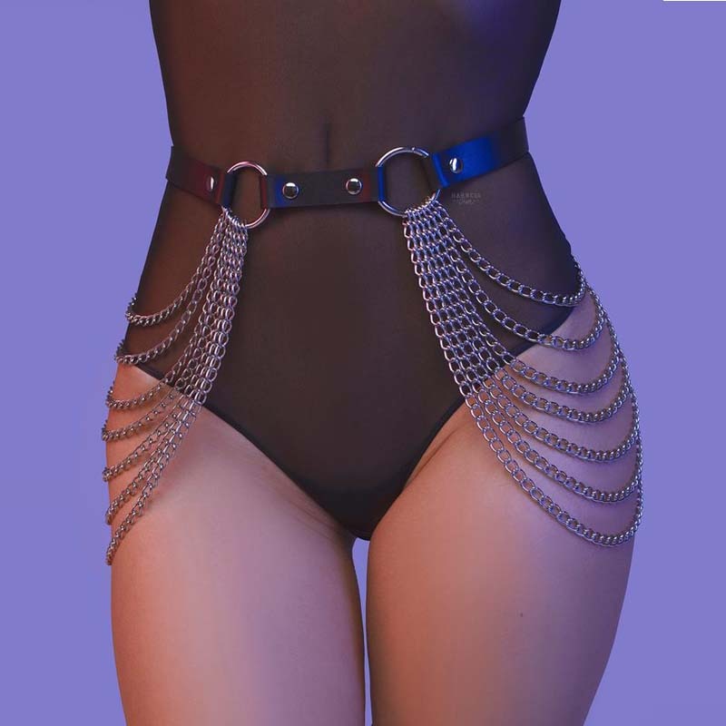 Women's Chain Belt Sexy | Convex Design Casual Stylish
