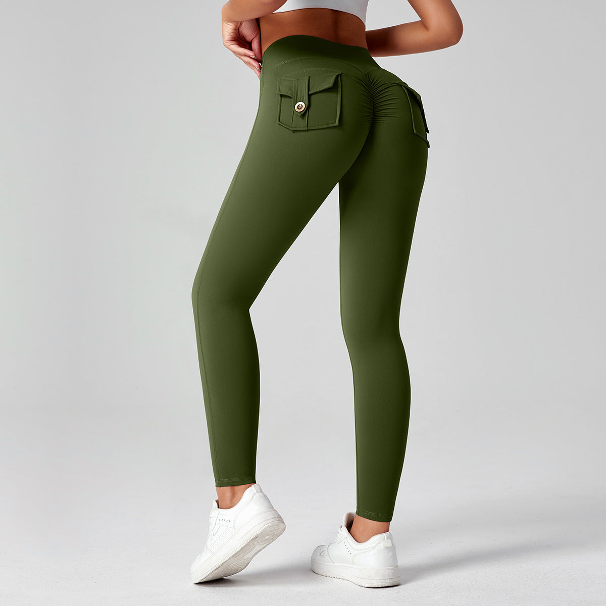 Women's High Waist Fitness Leggings – Push-Up Yoga Workout Pants