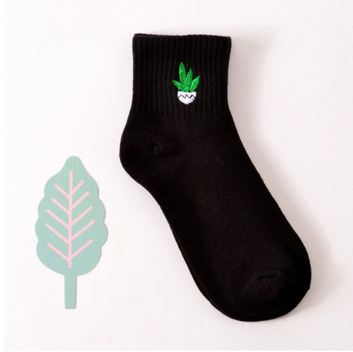 Harajuku Cartoon Socks | Korean Style Cotton Couple Socks