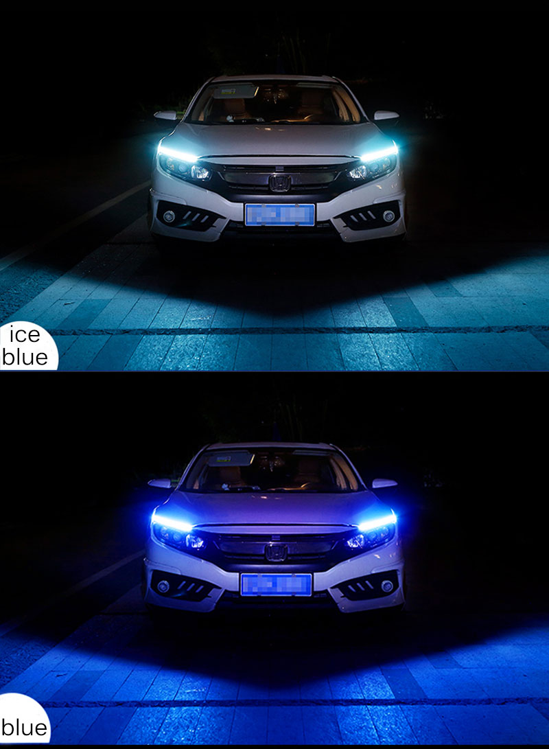LED Indicator Strip Car | DRL Daytime Running Light Flexible Modern