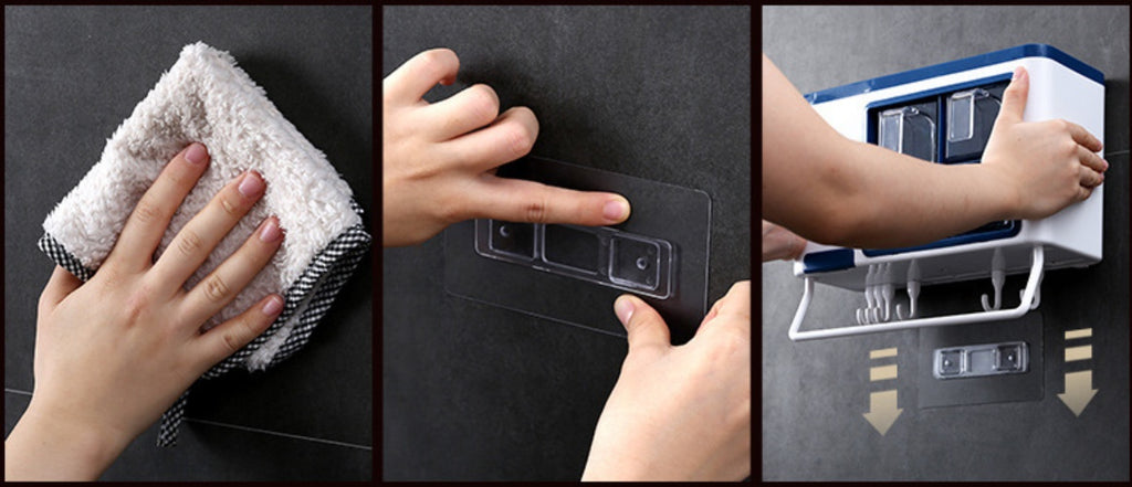 Kitchen Shelf No Drilling | Self-Adhesive Wall Organizer