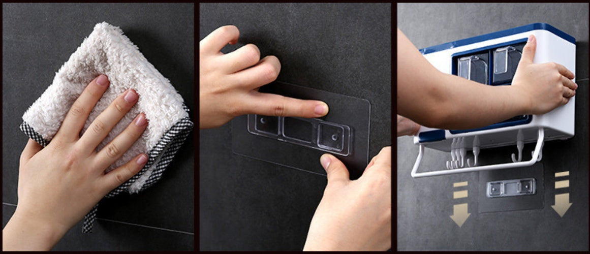 Kitchen Shelf No Drilling | Self-Adhesive Wall Organizer