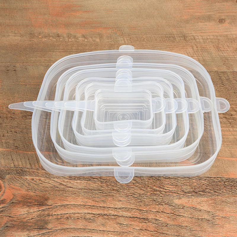 Silicone Stretch Lids Set | Reusable Food Covers