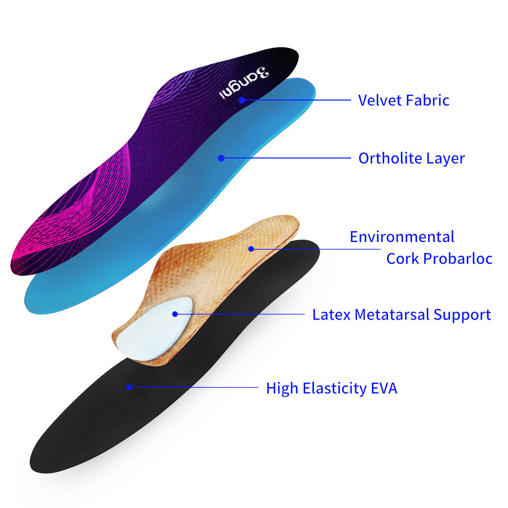 Orthopedic Insoles | Flat Foot Comfort Stability Shoes