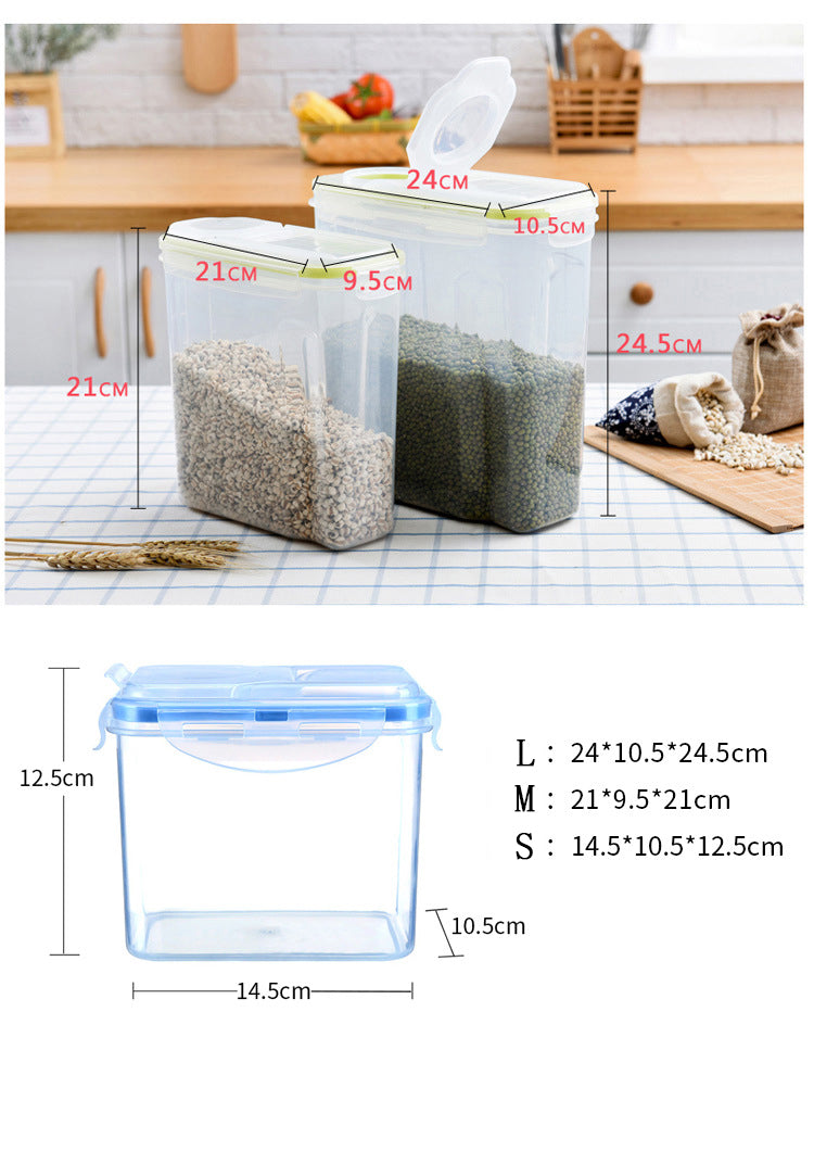 Luftdichter Müsli Behälter BPA frei | Vorratsdose Küche