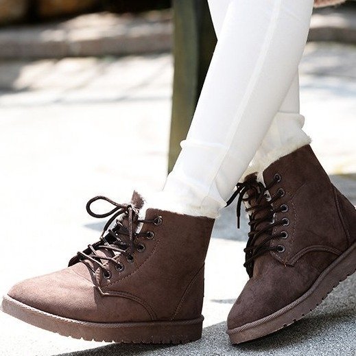 Women's Winter Snow Boots with Heels | Warm, Elegant, Non-Slip Shoes