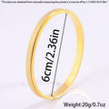 Bracelet made of titanium steel, star pattern, alluvial gold, non-fading