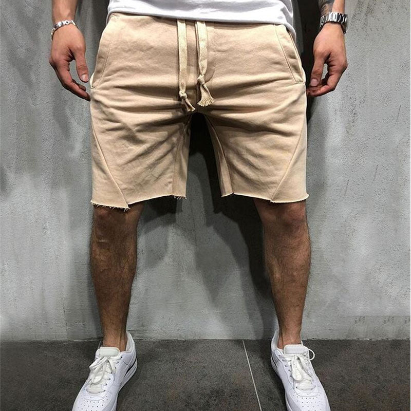Men's Grey Gym Shorts – Athletic Summer Fitness Shorts