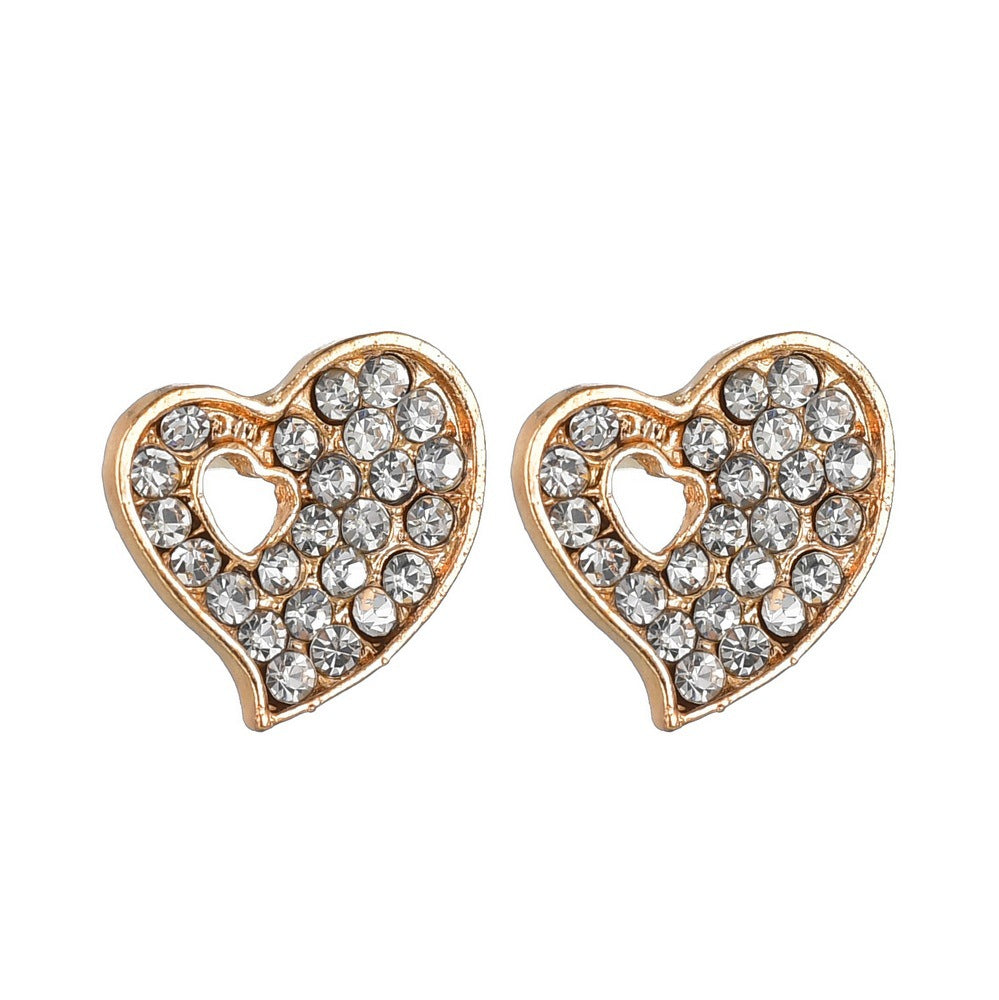 Romantic Love Jewelry Set – Necklace & Earrings in an Elegant Heart Design