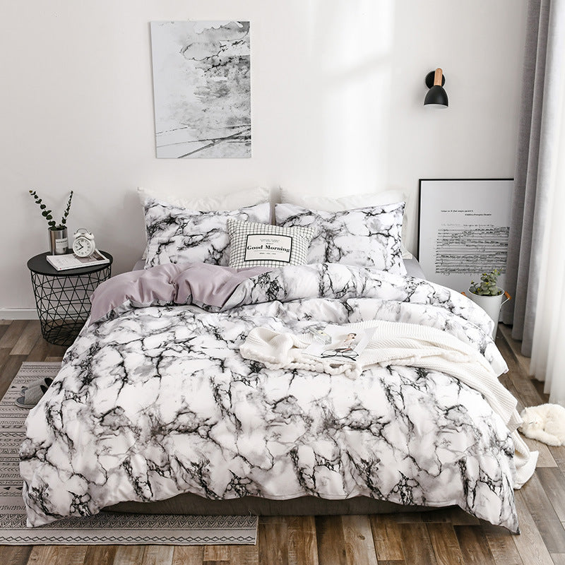 Bettwäsche Marmor Design | modern weich atmungsaktiv langlebig