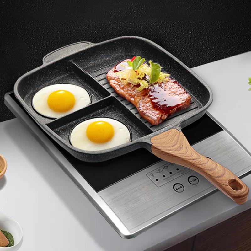 Maifanshi Multifunktionspfanne Antihaft – Steak & Omelette Pfanne