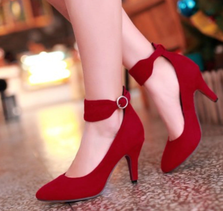 Women's Pointed High Heel Pumps | Elegant Business Shoes