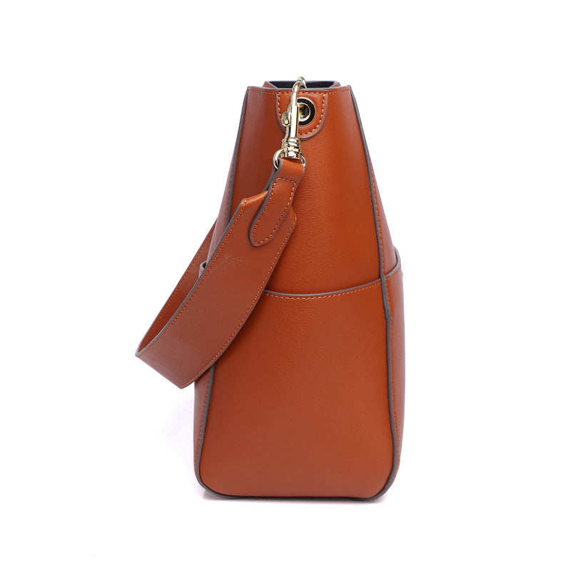 Large Women's Bucket Bag Shoulder Bag – Elegant Hobo Bag as Crossbody Bag