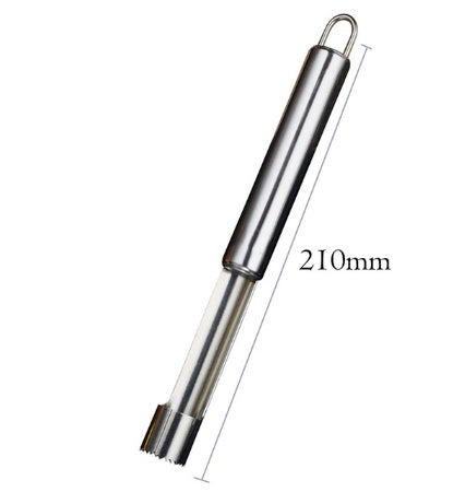 Stainless Steel Pineapple Corer - 3-in-1 Peeler, Corer, Slicer