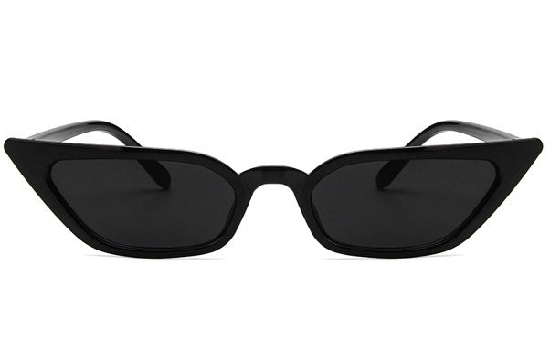 Vintage Cat-Eye Sonnenbrille Damen | Schmale Retro UV400 Shades