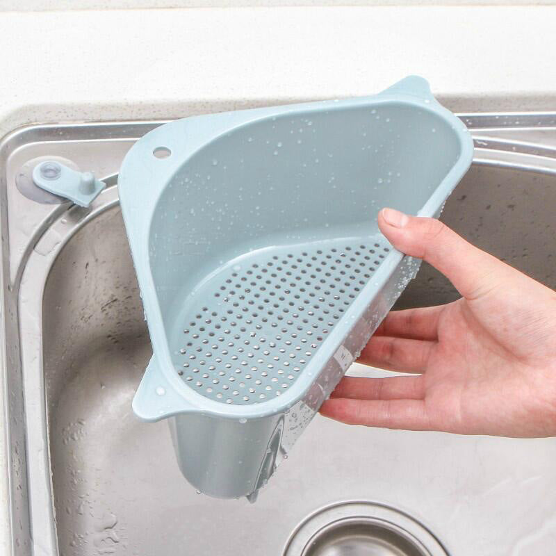 Sink Organizer Triangle – Multifunctional Draining Rack Kitchen