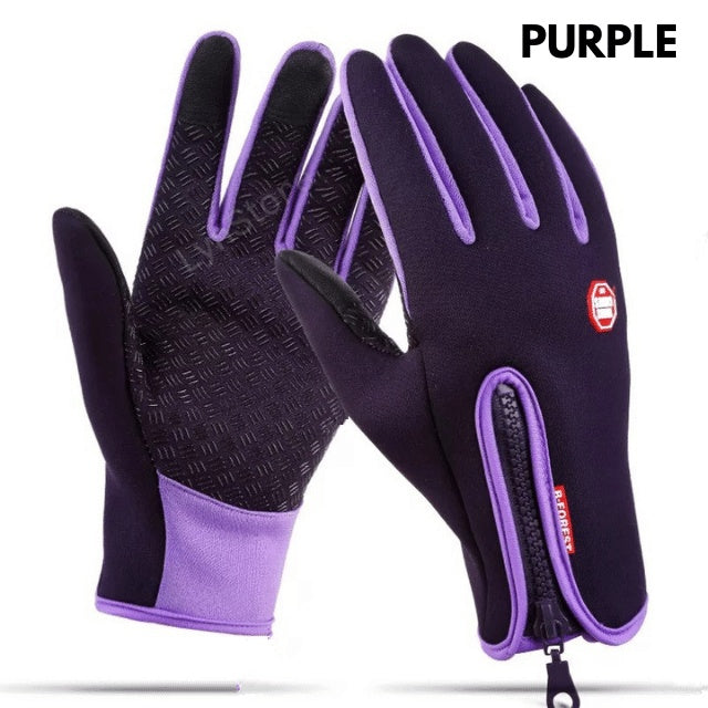 Winter Touchscreen Gloves Waterproof | Motorcycle & Outdoor Fleece Warm Non-slip