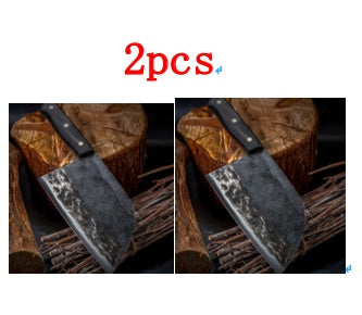 Professional Stainless Steel Cleaver | Sharp Butcher Knife Kitchen Knife