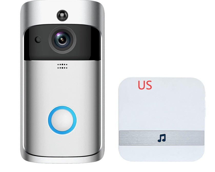 Smart Wi-Fi Video Doorbell – Wireless Security Doorbell with Camera