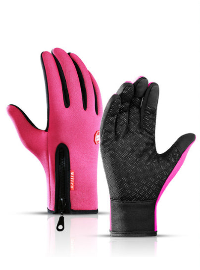 Winter Touchscreen Gloves Waterproof | Motorcycle & Outdoor Fleece Warm Non-slip